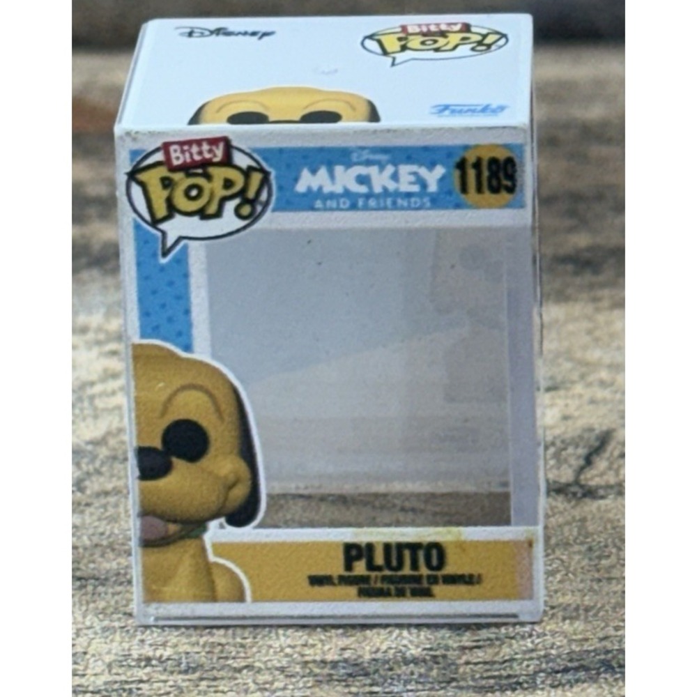 Funko Pop Disney Pluto #1189 Miniature Display Box Only Collector Display